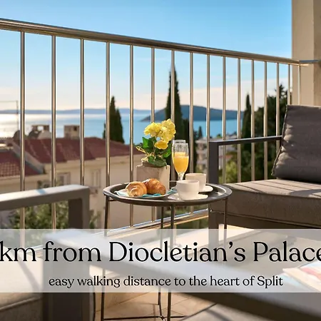 Sea View&garage - Modern 3br Apartment Split