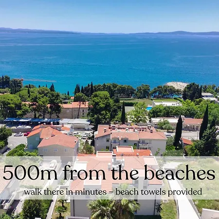 Sea View & Garage - Modern 3br Apartament Split